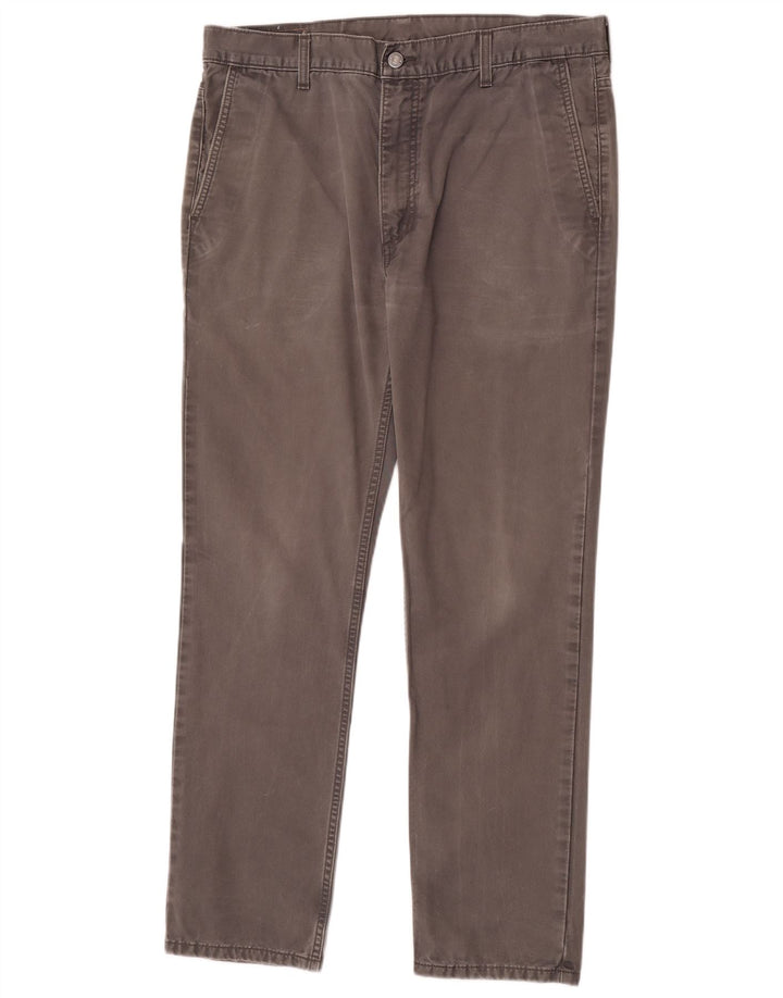 Levi's Mens 751 Straight Jeans W36 L32 Γκρι βαμβακερό