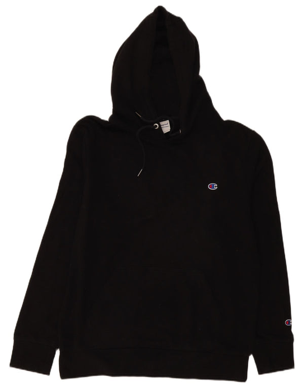 CHAMPION Ανδρικό Hoodie Jumper XL Μαύρο βαμβακερό