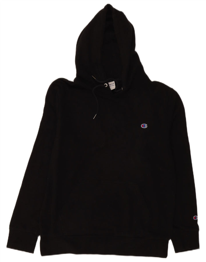 CHAMPION Ανδρικό Hoodie Jumper XL Μαύρο βαμβακερό