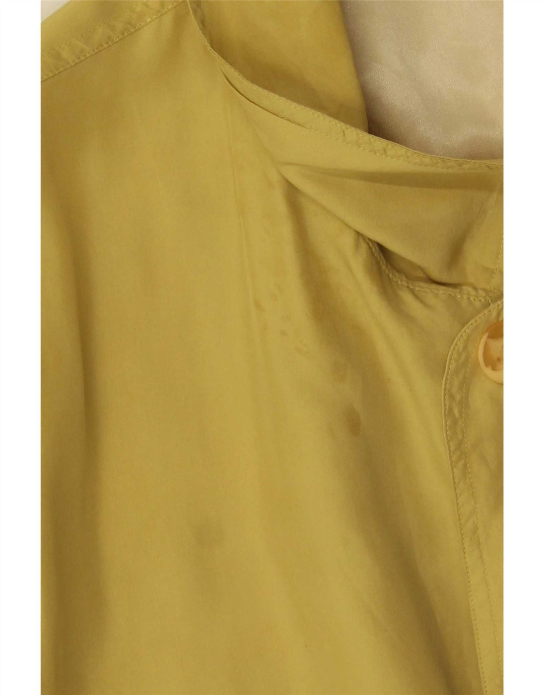Vintage Ανδρικό Utility Jacket UK 44 2XL Yellow Silk