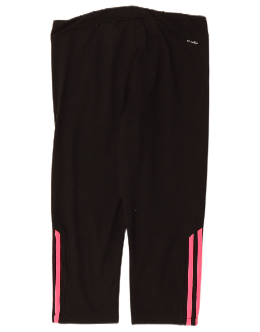 Adidas Γυναικεία κολάν Capri Climalite UK 12/14 Μεσαίο μαύρο πολυεστέρα