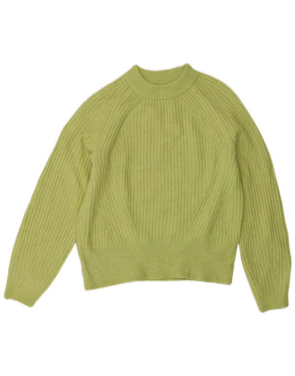 Γυναικείο πουλόβερ Marks & Spencer Loose Fit Crew Neck Jumper UK 10 Small Green
