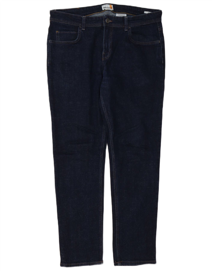 TIMBERLAND Ανδρικό τζιν ίσιο W36 L32 Μπλε βαμβακερό