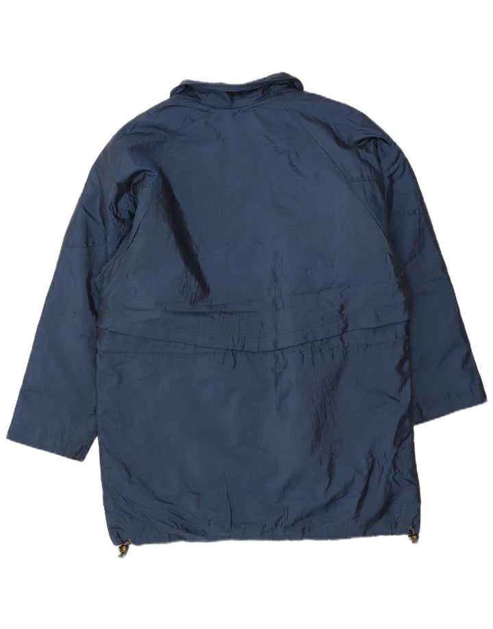 LONDON FOG Γυναικείο υπερμεγέθη τζάκετ αντιανεμικό UK 10 Small Navy Blue