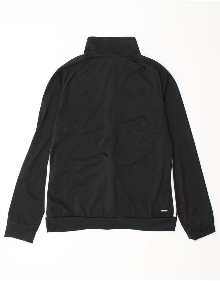 Adidas Γυναικεία φόρμα Climalite Top Jacket UK 12/14 Medium Black
