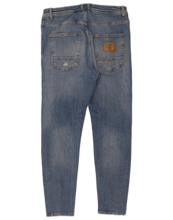 Zara Ανδρικό στενό τζιν EU 40 Medium W31 L26 Μπλε βαμβακερό