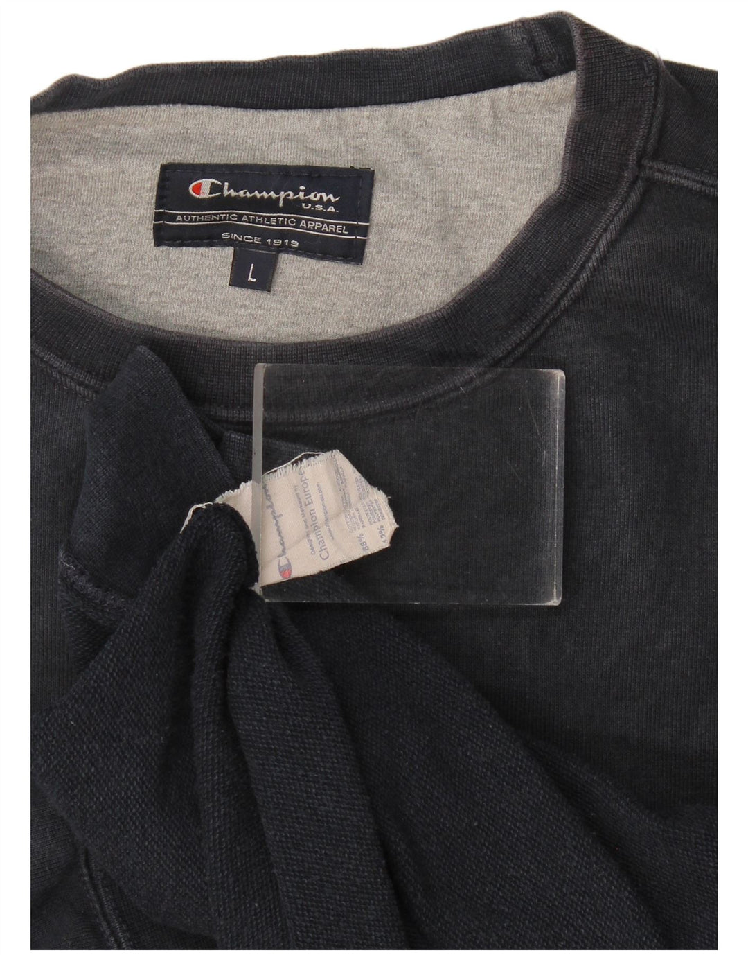 Ανδρικό Φούτερ Champion Graphic Jumper Large Navy Blue από βαμβάκι