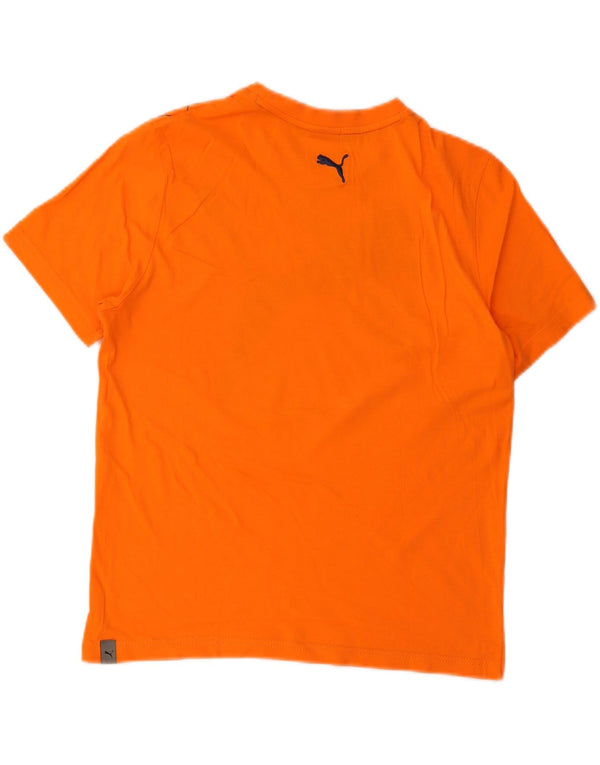 Ανδρικό γραφικό T-Shirt Puma Top Small πορτοκαλί