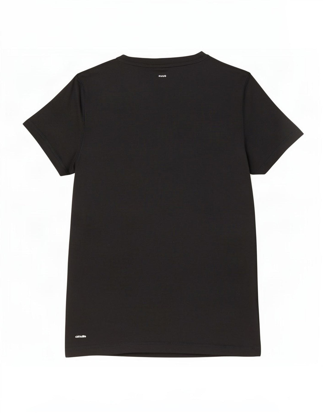 Adidas Γυναικείο T-Shirt Top UK 12/14 Μεσαίο Μαύρο Πολυεστέρας