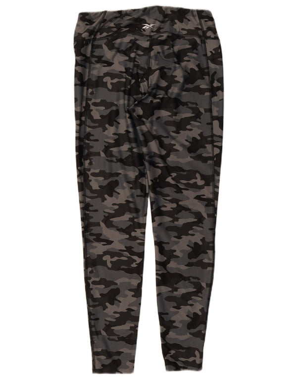 Reebok γυναικείο κολάν UK 16/18 μεγάλο γκρι πολυεστέρας παραλλαγής