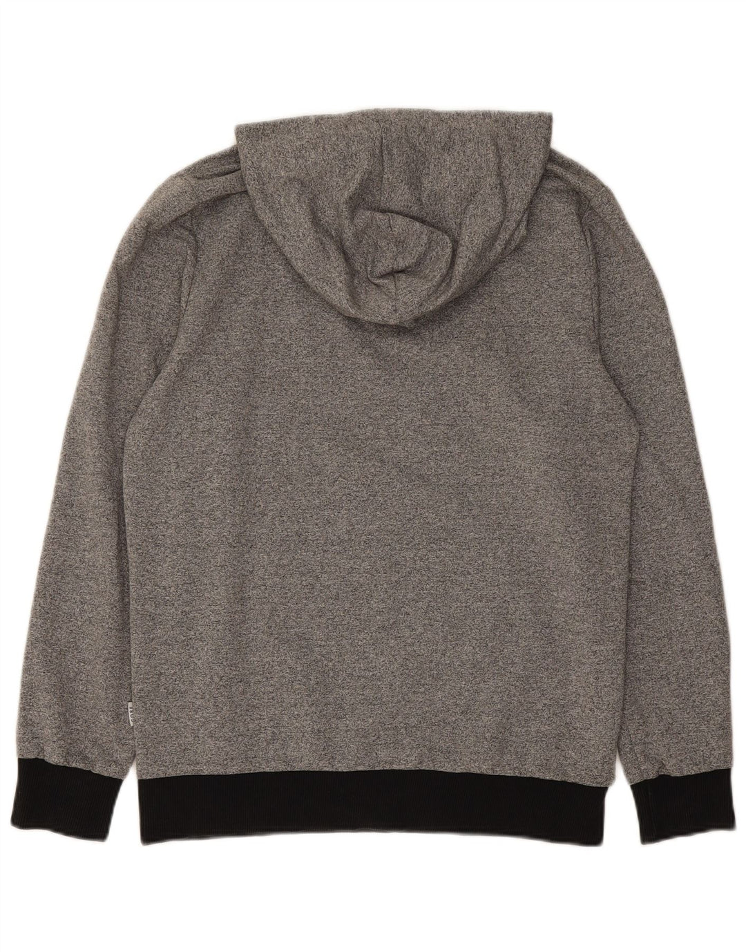Jack & Jones Ανδρικό μπλουζάκι με κουκούλα μεσαίου γκρι πολυεστέρας
