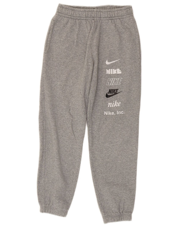 Παντελόνι αθλητικής φόρμας Nike Boys Graphic Joggers 12-13 ετών Large Grey Flecked
