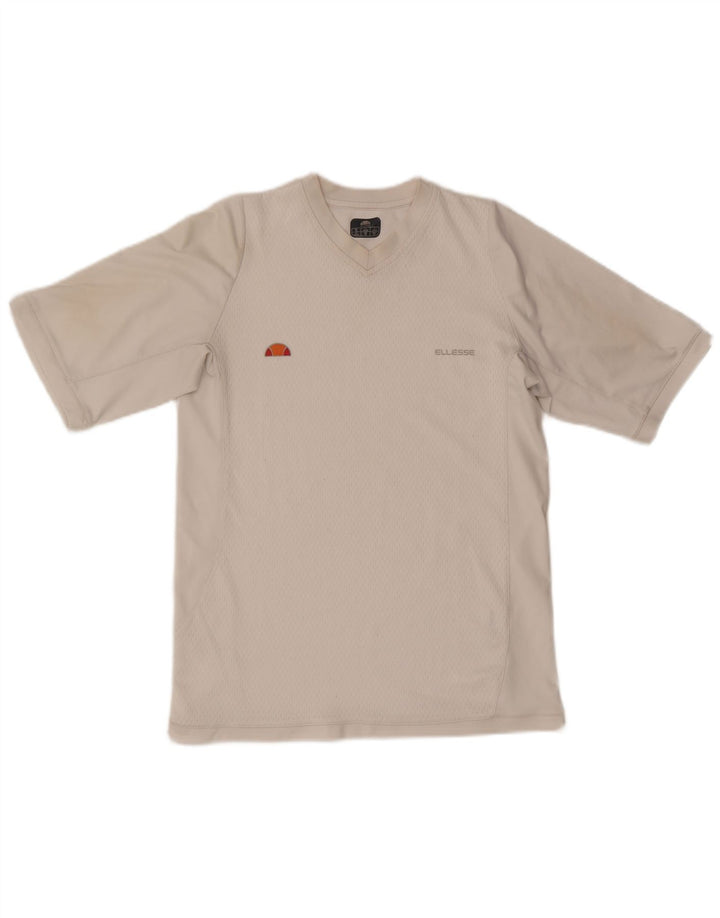 Ανδρικό T-Shirt Ellesse Top Medium White Polyester