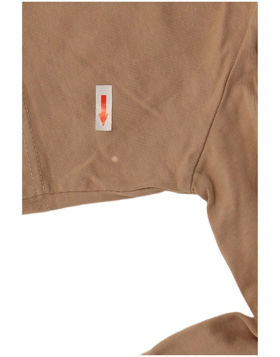 Γυναικείο μπλουζάκι Nike Crop τοπ UK 14 μεσαίο μπεζ βαμβακερό