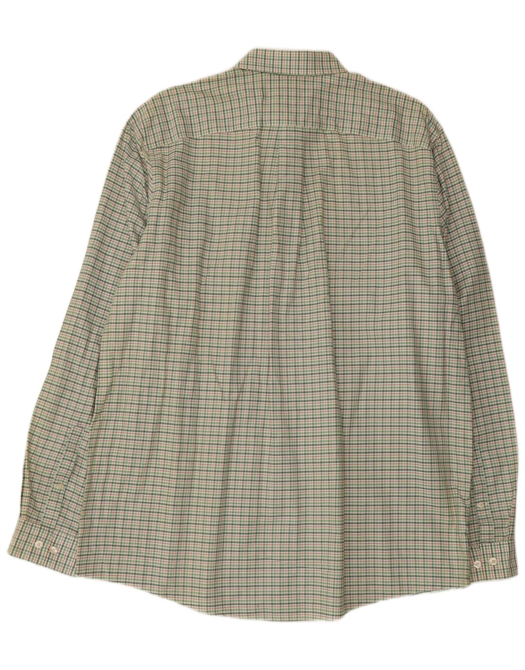 Eddie Bauer Ανδρικό ψηλό πουκάμισο φανέλας με χαλαρή εφαρμογή XL πράσινο βαμβακερό