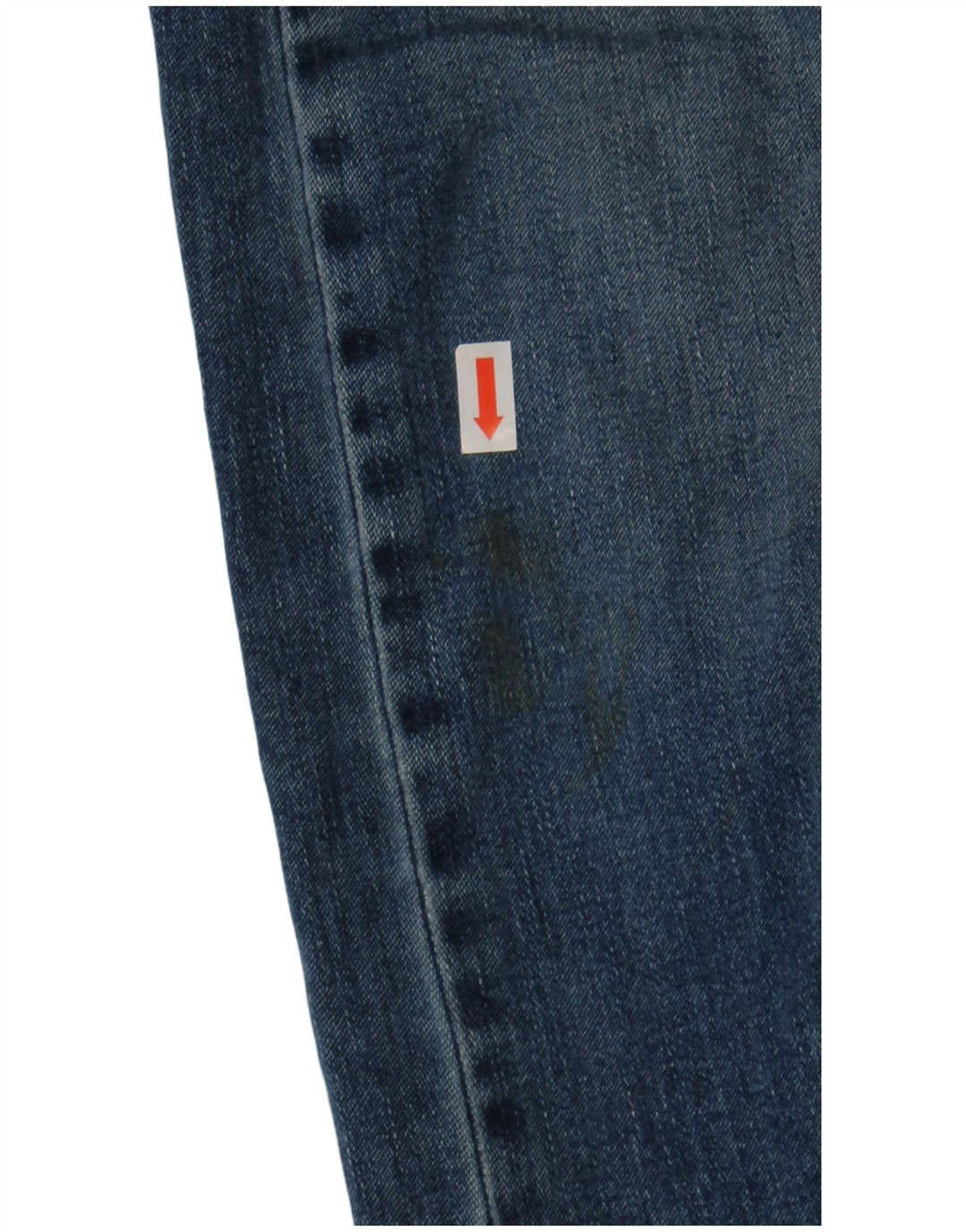 Marks & Spencer Γυναικεία Slim Jeans W30 L33 Blue Cotton