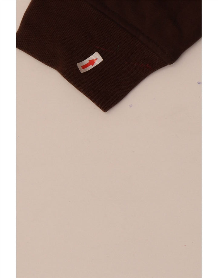 Ανδρικό φούτερ με φερμουάρ Eddie Bauer Jumper 2XL Καφέ βαμβακερό