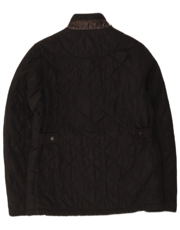Μπουφάν Barbour Boys Quilted 10-11 Years Large Μαύρο