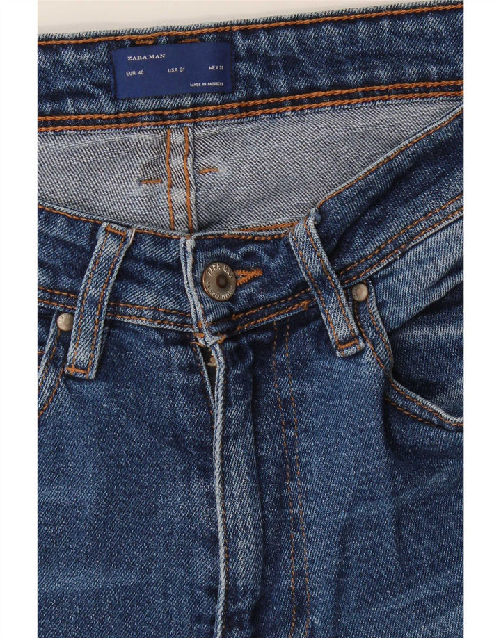 Zara Ανδρικό Skinny Jeans EU 40 Medium W31 L30 Blue