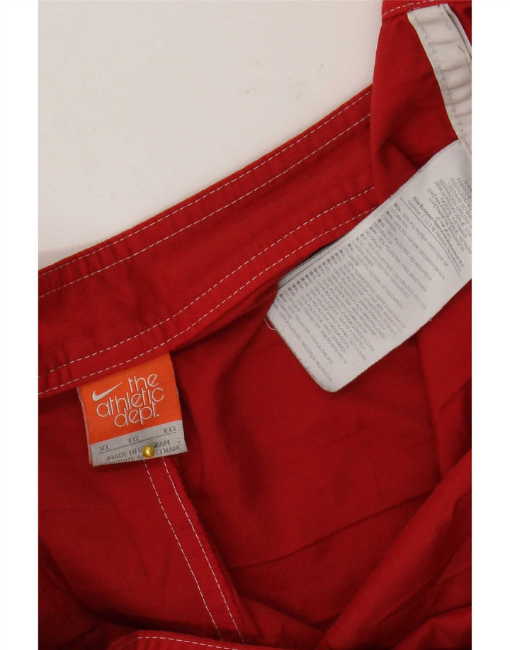 Ανδρικά γραφικά μαγιό Nike XL Red Polyester