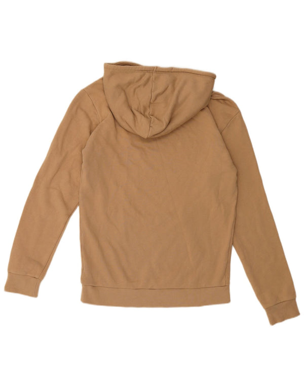 Adidas Ανδρικό Hoodie Jumper Μικρό καφέ βαμβακερό