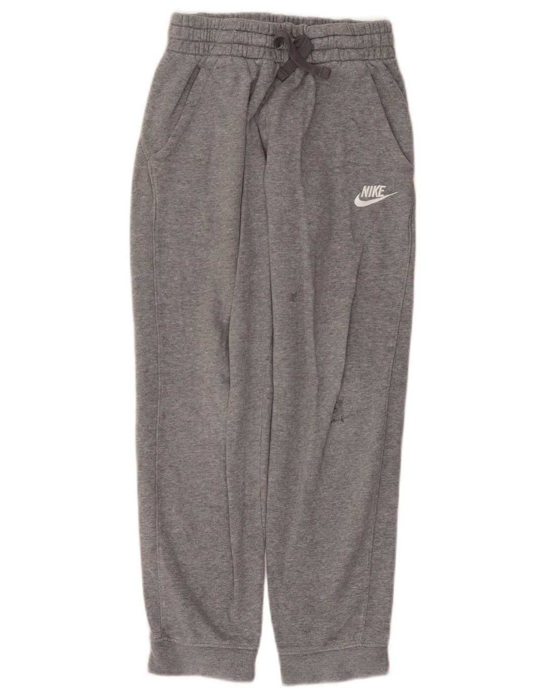 NIKE Boys αθλητική φόρμα παντελόνι Joggers 10-11 ετών μεσαίο γκρι βαμβακερό