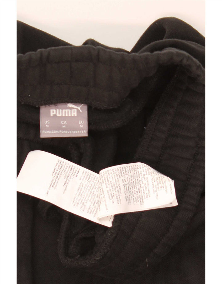 Ανδρική φόρμα Puma Παντελόνι Joggers Μεσαίο μαύρο βαμβακερό