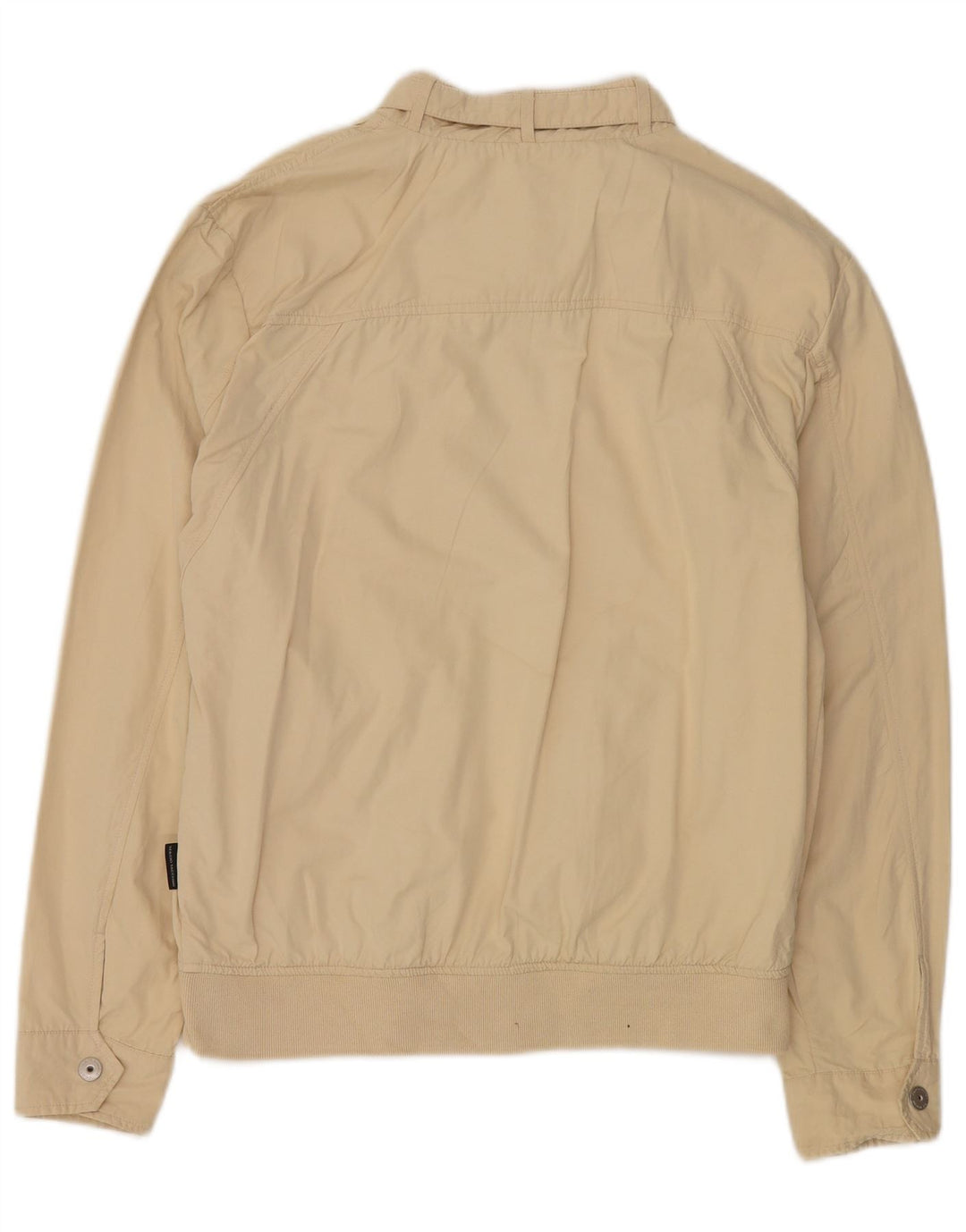 Sergio Tacchini Ανδρικό Bomber Jacket UK 40 Large Beige Cotton