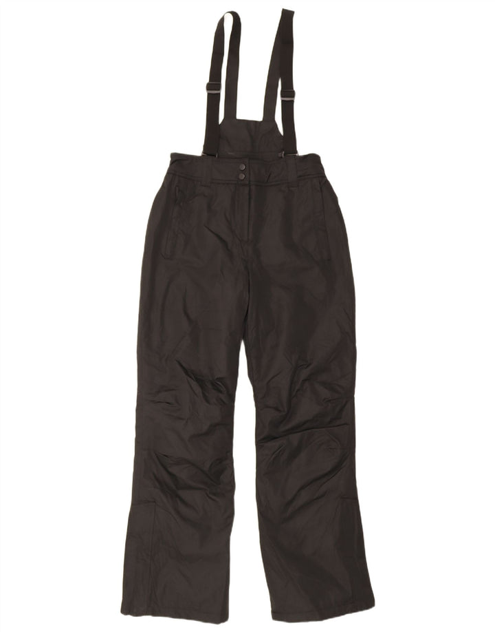 Mountain Warehouse Womens Dungarees Ski Trousers UK 8 Small Black