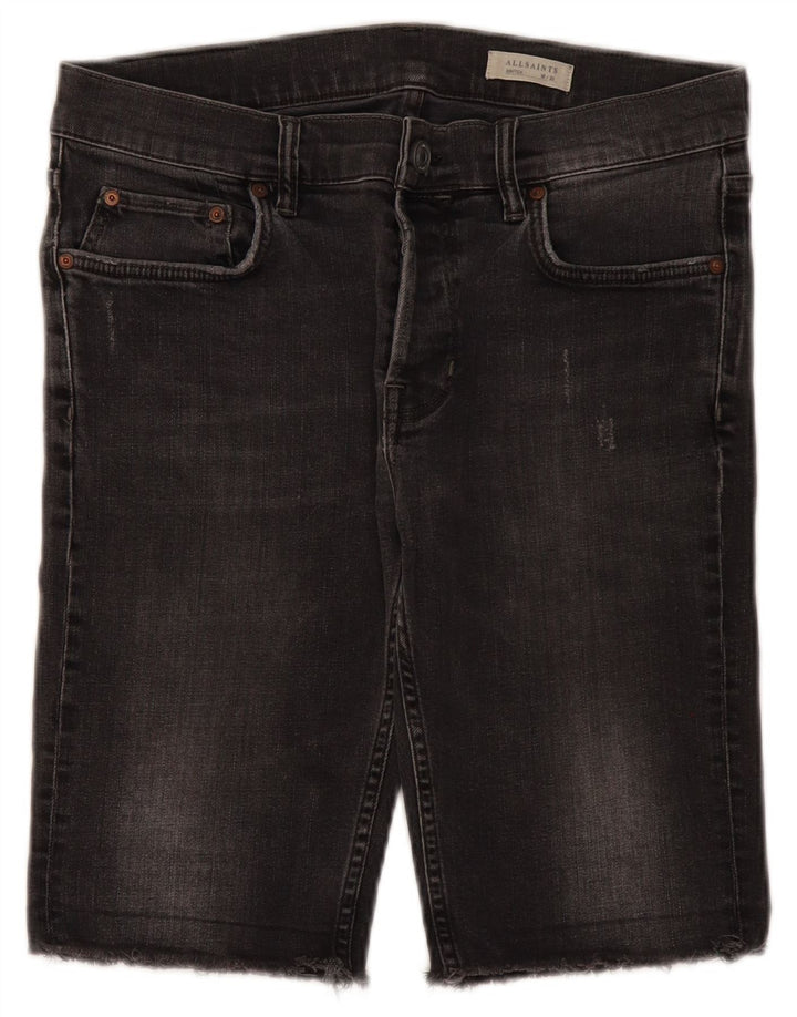 Ανδρικό τζιν σορτς All Saints W30 Medium Grey