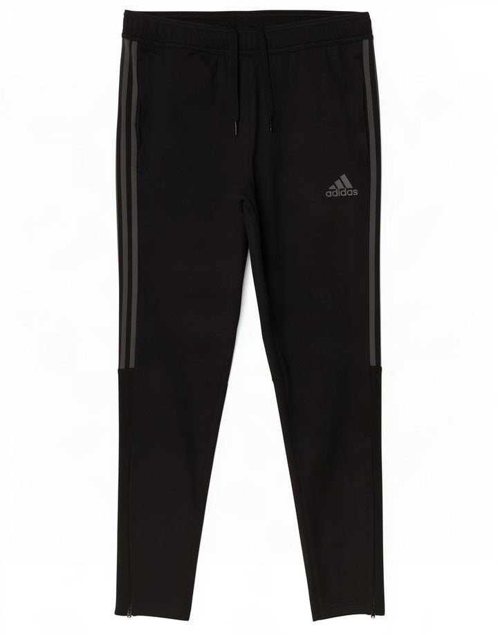 Ανδρικό παντελόνι αθλητικής φόρμας Adidas Aeroready Μεσαίο μαύρο πολυεστέρα