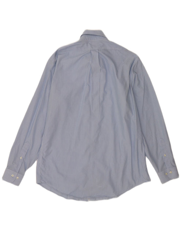 Brooks Brothers Ανδρικό πουκάμισο Regent Μέγεθος 16 4/5 Large Blue Pinstripe Βαμβακερό