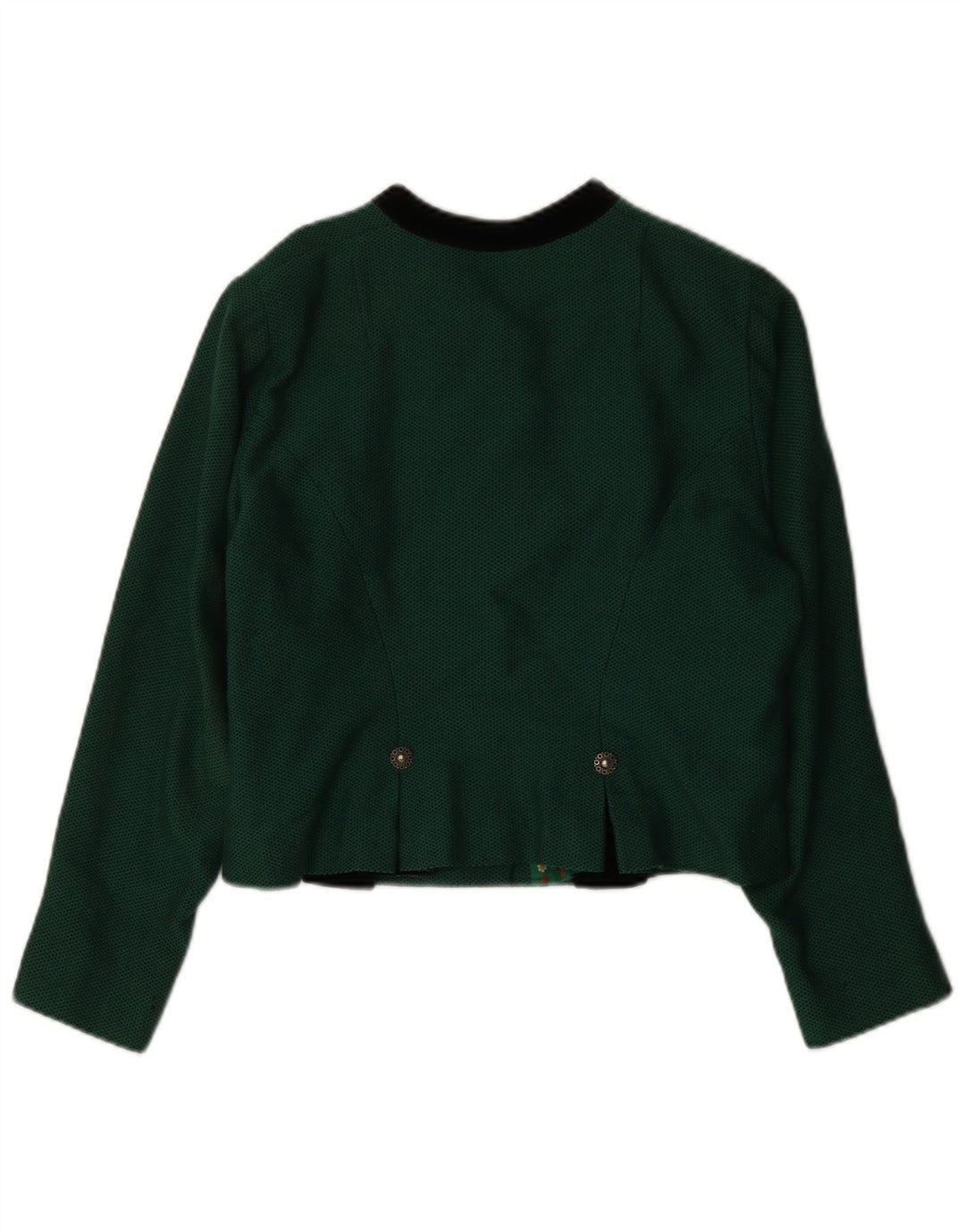 Vintage γυναικείο σακάκι με 5 κουμπιά σακάκι UK 14 Medium Green