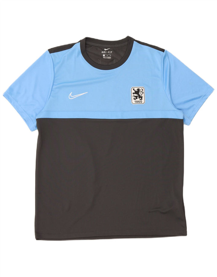 Ανδρικό γραφικό μπλουζάκι Nike München Top XL Grey Colourblock Πολυεστέρας
