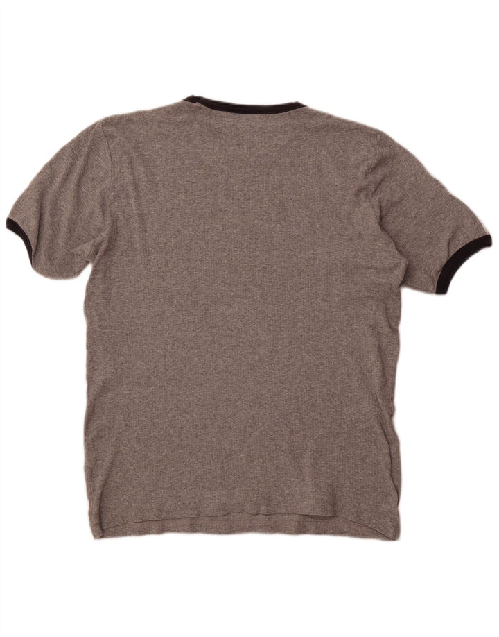 Ανδρικό T-Shirt BUFFALO Τοπ μεσαίο γκρι βαμβακερό