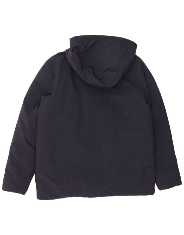 Kappa Ανδρικό μπουφάν με κουκούλα UK 38 Medium Navy Blue Polyamide