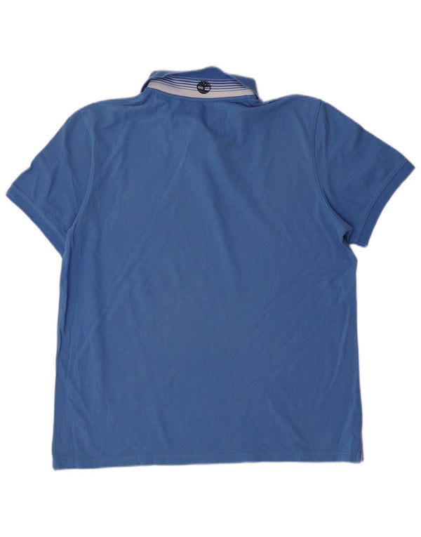 Ανδρικό μπλουζάκι Timberland Slim Fit Polo XL Μπλε βαμβακερό