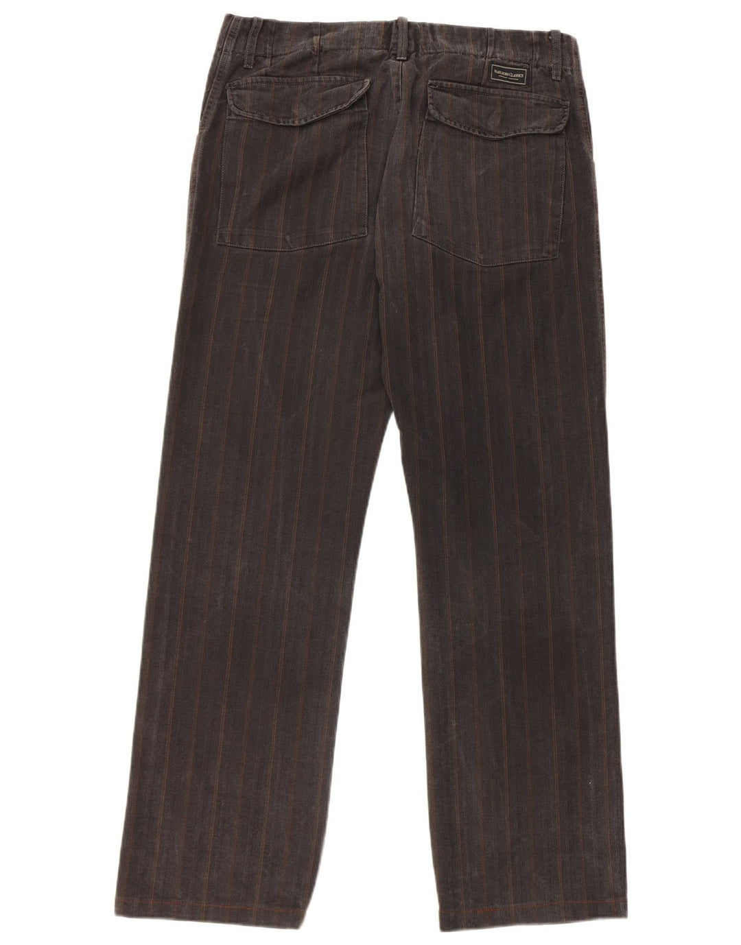 Ανδρικό ίσιο casual παντελόνι Marlboro Classics W32 L30 Γκρι Ψαροκόκκαλο