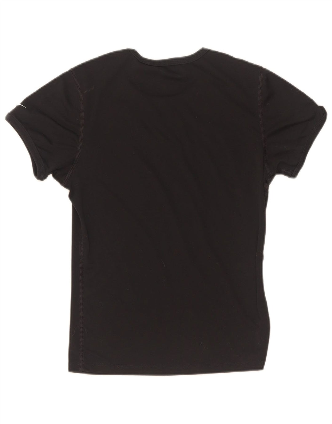 Γυναικείο T-Shirt Nike Top US 8/10 μεσαίο μαύρο πολυεστέρα