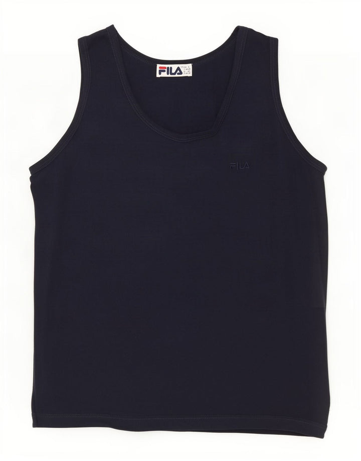 Ανδρικό γιλέκο Fila Μικρό Βαμβακερό Navy Blue