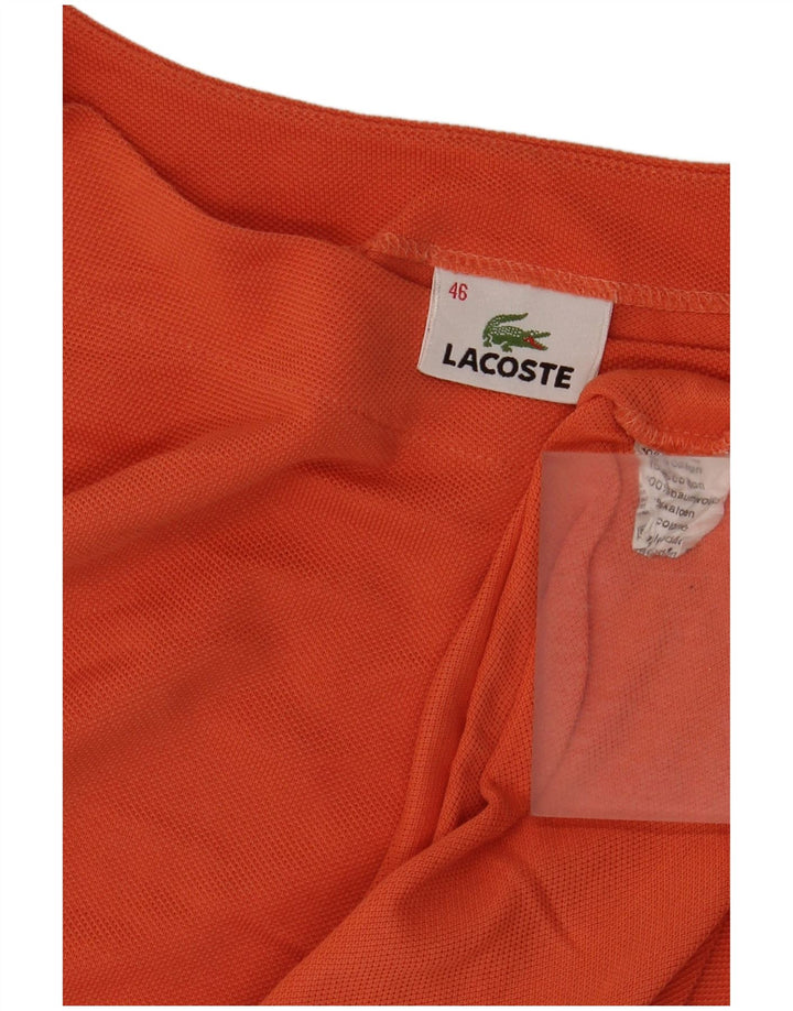 Γυναικείο T-Shirt Lacoste Top Size 46 XL Πορτοκαλί βαμβακερό