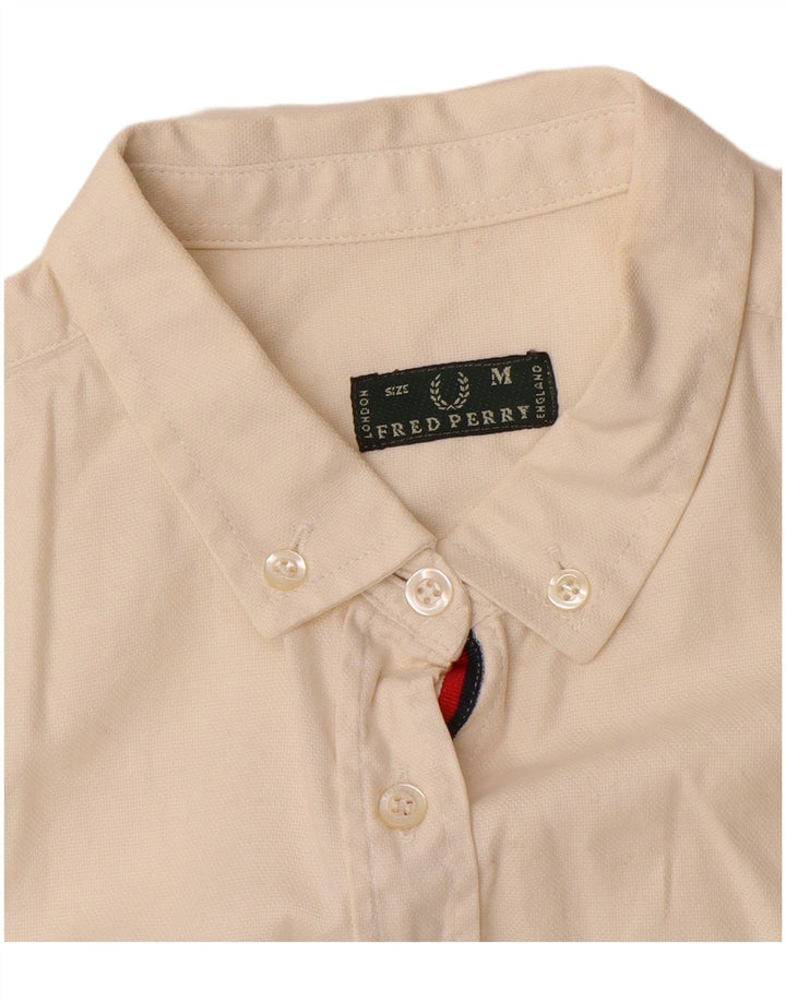 Fred Perry γυναικείο πουκάμισο UK 12 Medium White