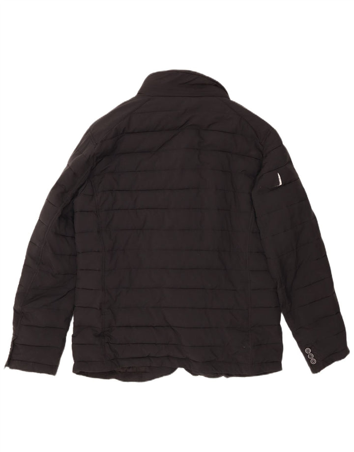 Zara Ανδρικό μπουφάν UK 40 Large Black Polyester
