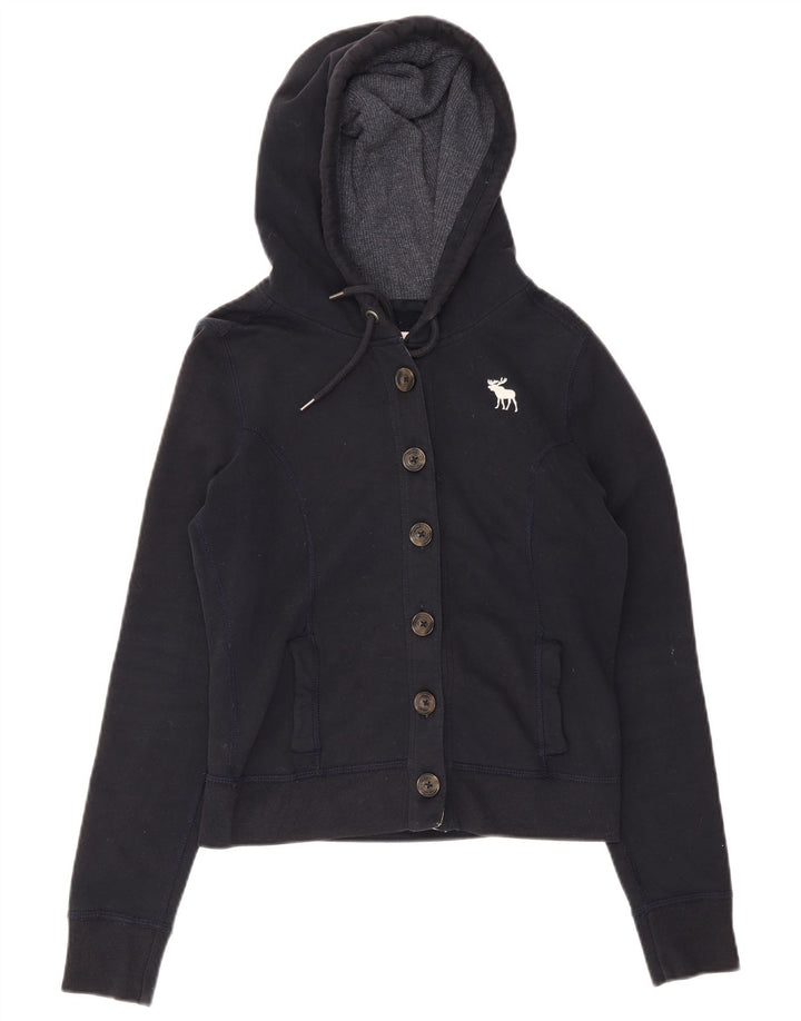 Γυναικεία αθλητική φόρμα Abercrombie & Fitch Top Jacket UK 14 Medium Navy Blue