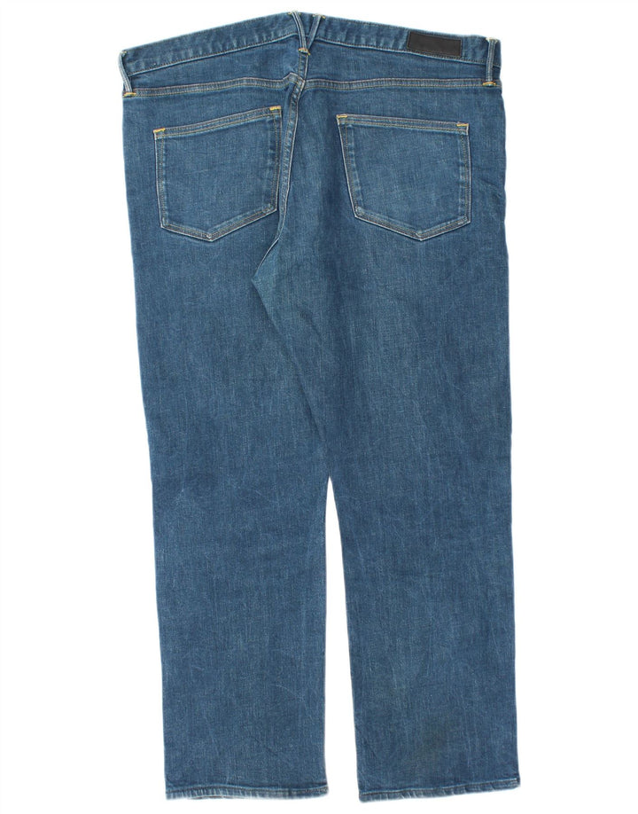 Marks & Spencer Ανδρικό Αυτόγραφο Straight Jeans W36 L27 Μπλε βαμβακερό