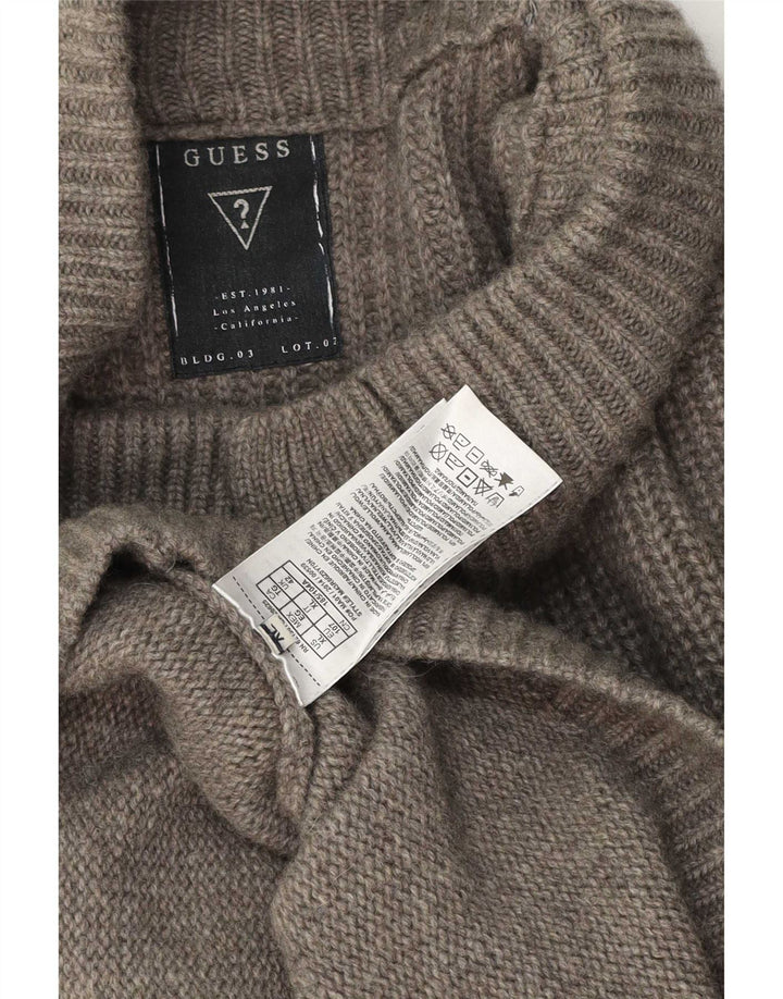 Ανδρικό πουλόβερ Guess Cardigan XL Γκρι μαλλί