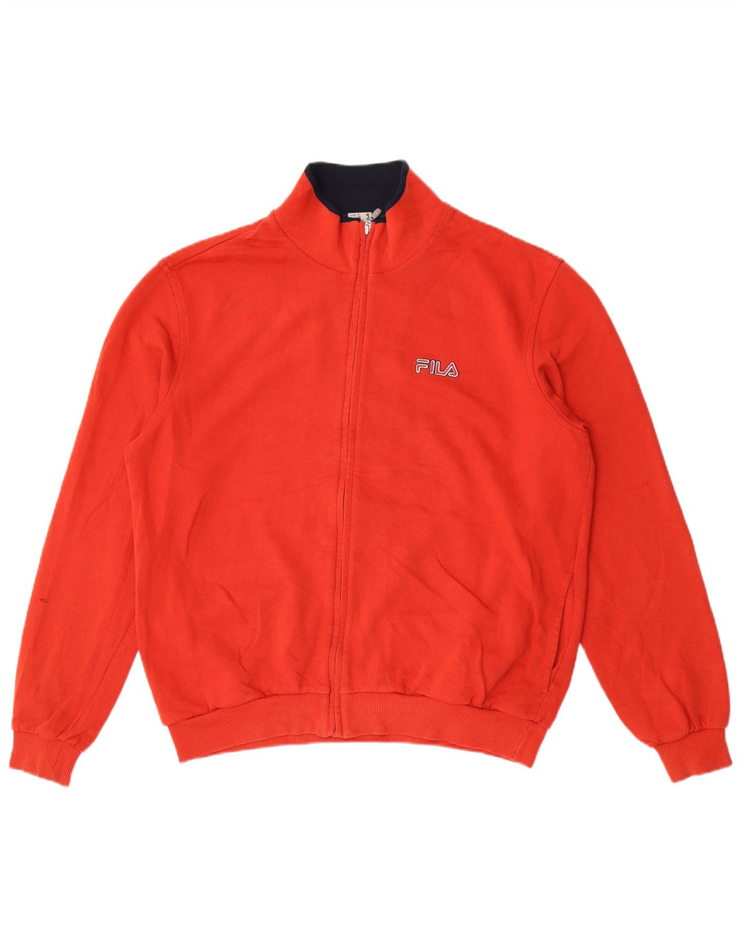 Ανδρική φόρμα Fila Top Jacket Μεσαίο κόκκινο βαμβακερό