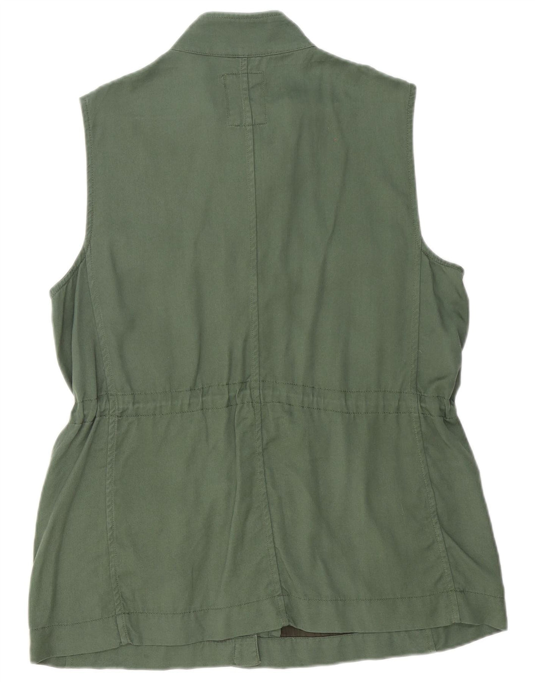 Gap Womens Utility Gilet UK 18 XL Green Lyocell