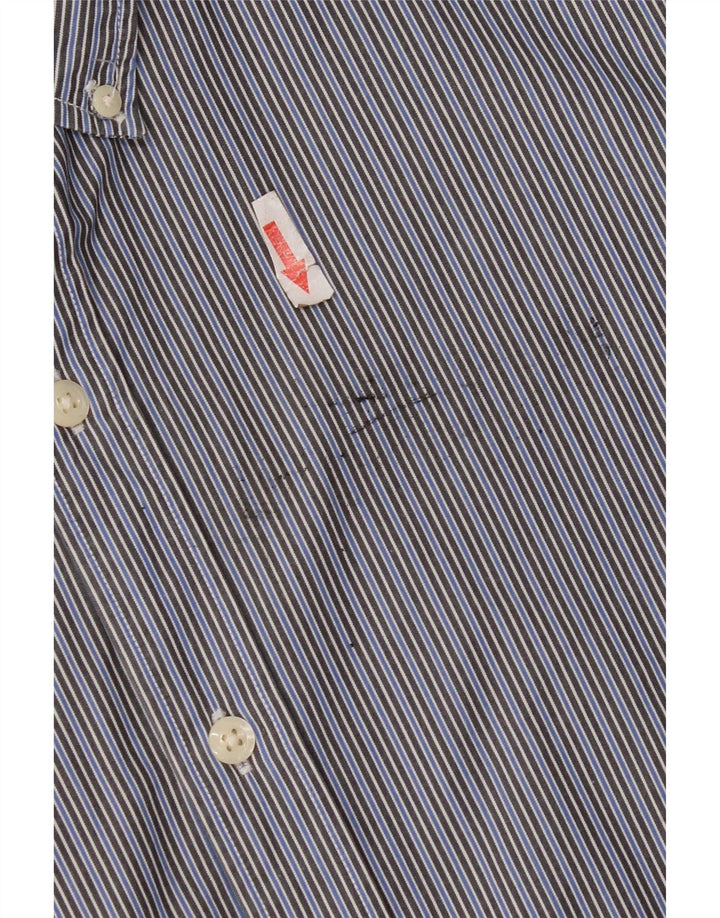 Ανδρικό πουκάμισο Levi's Standard Fit XL Μπλε ριγέ βαμβακερό