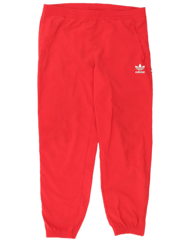 Adidas Ανδρική φόρμα παντελόνι Joggers μεγάλο κόκκινο πολυεστέρα